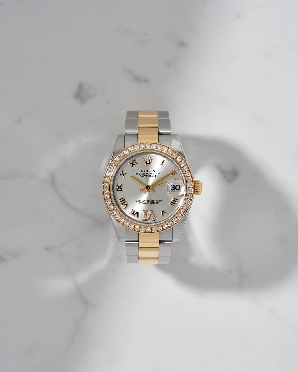 Rolex Datejust 31mm Steel & Gold & Diamond 178383