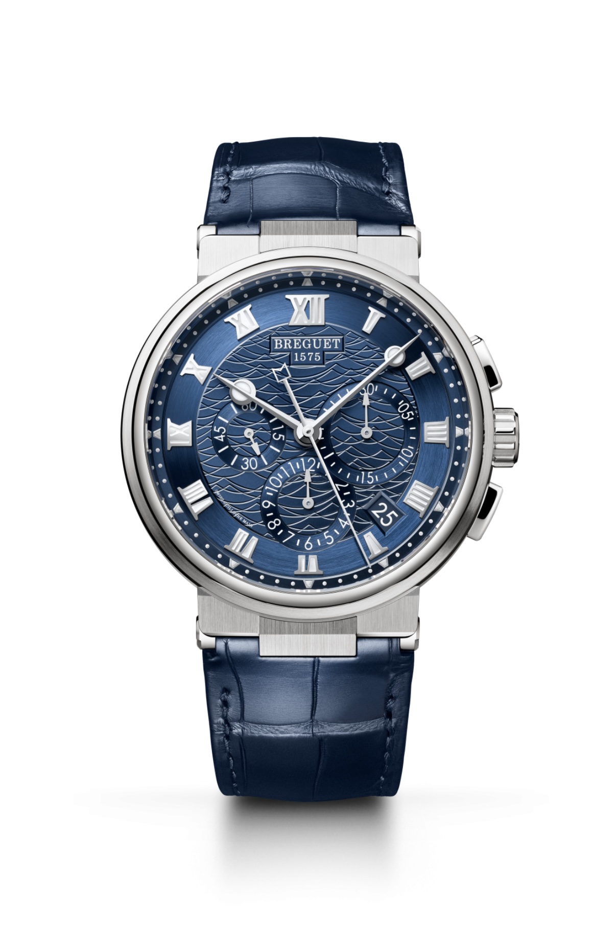 Breguet Marine Chronograph 42mm 5527 White Gold