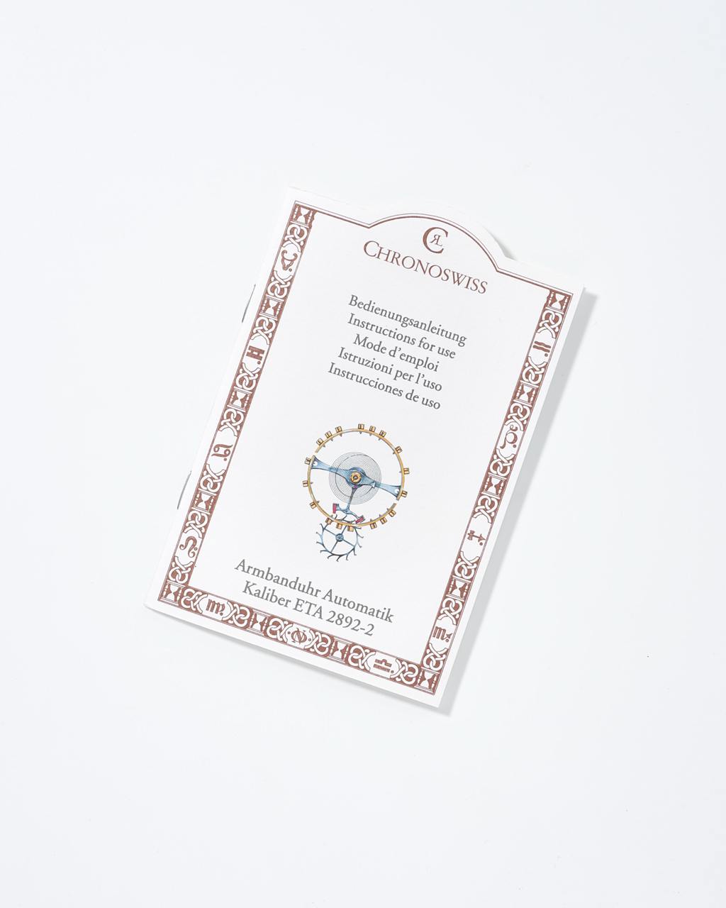 Chronoswiss Booklet