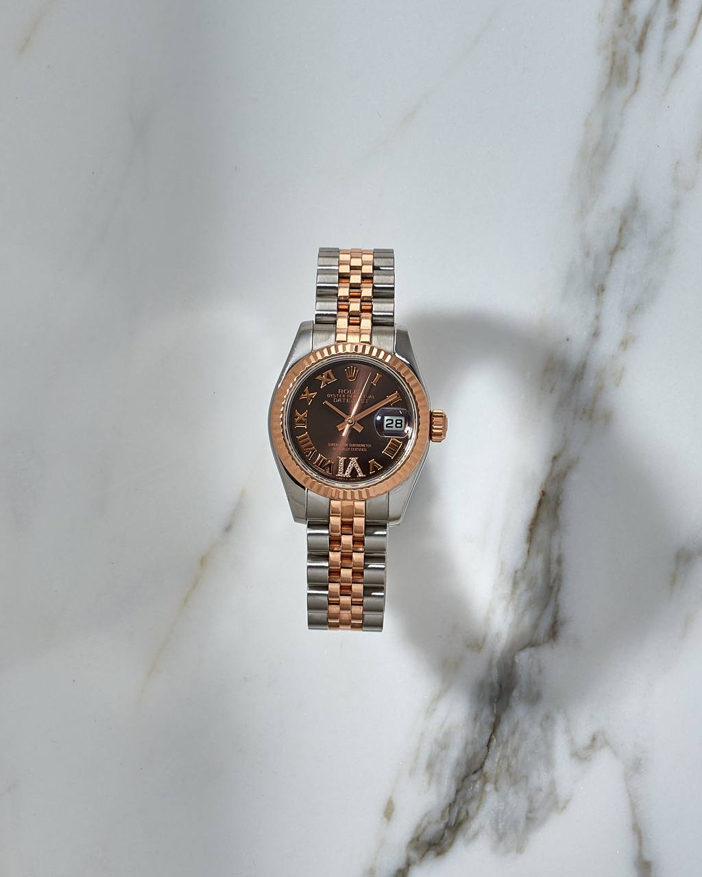 Rolex Datejust 26mm Steel & Rose Gold G Series