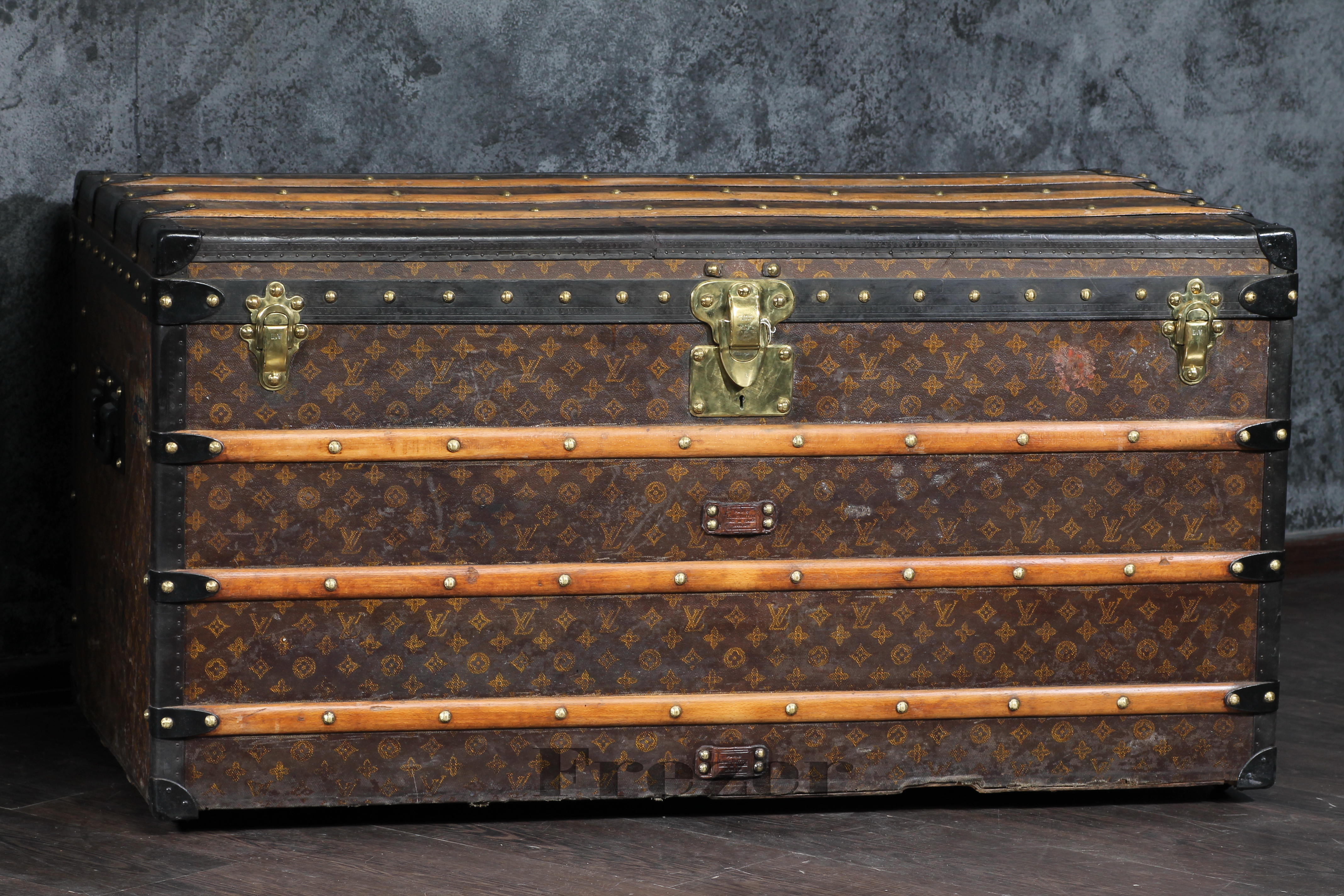 Louis Vuitton Monogram Trunk "B.M."