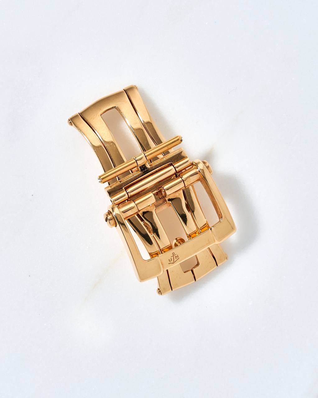 Застёжка клипса UN Deployant Clasp 19mm Rose Gold