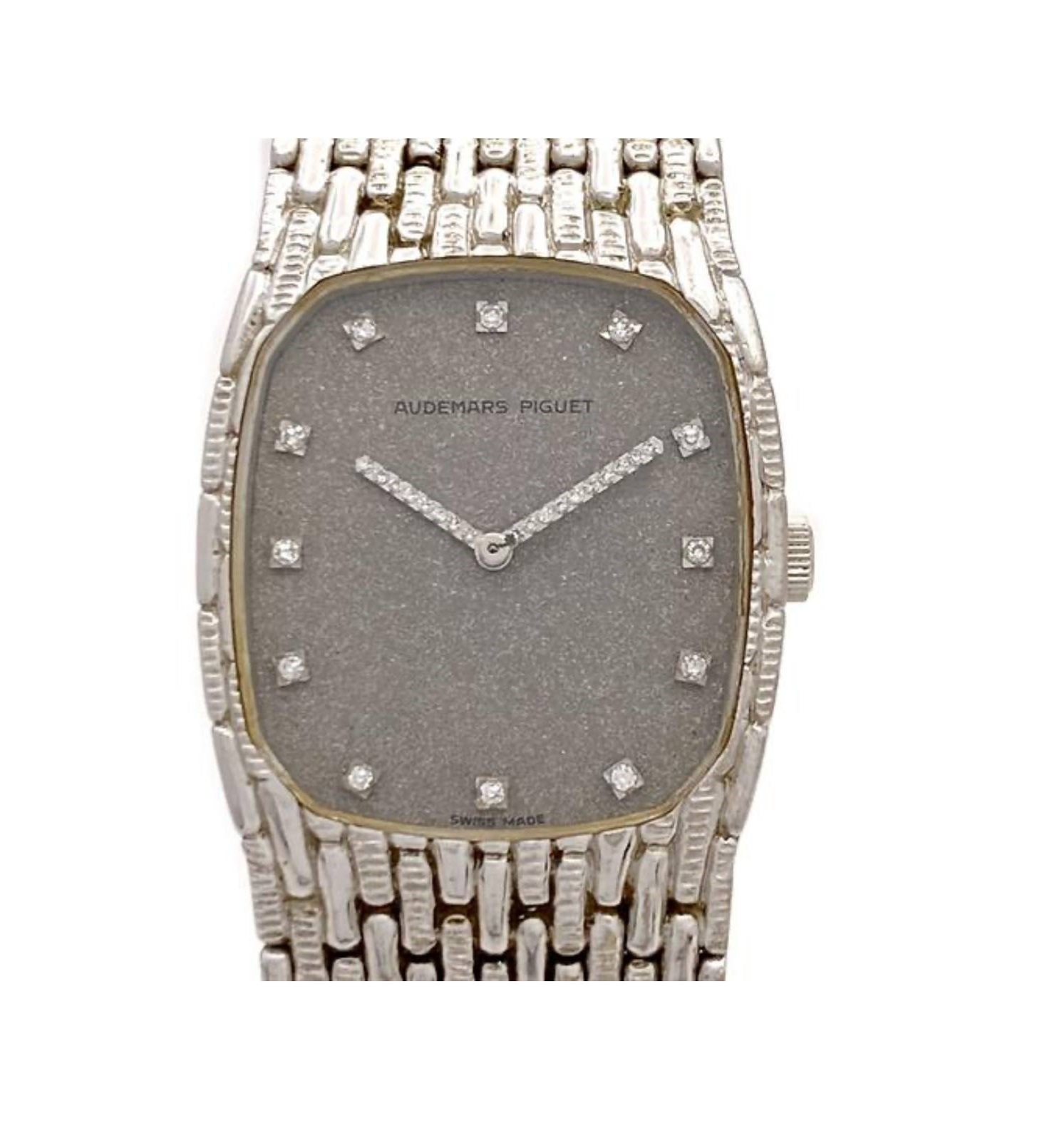 Audemars Piguet Cobra White Gold Diamond Hands and Markers
