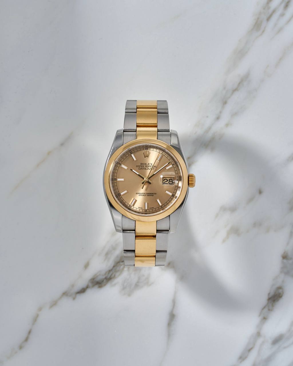 Rolex Datejust 36 mm Steel & Gold Z Series 116203