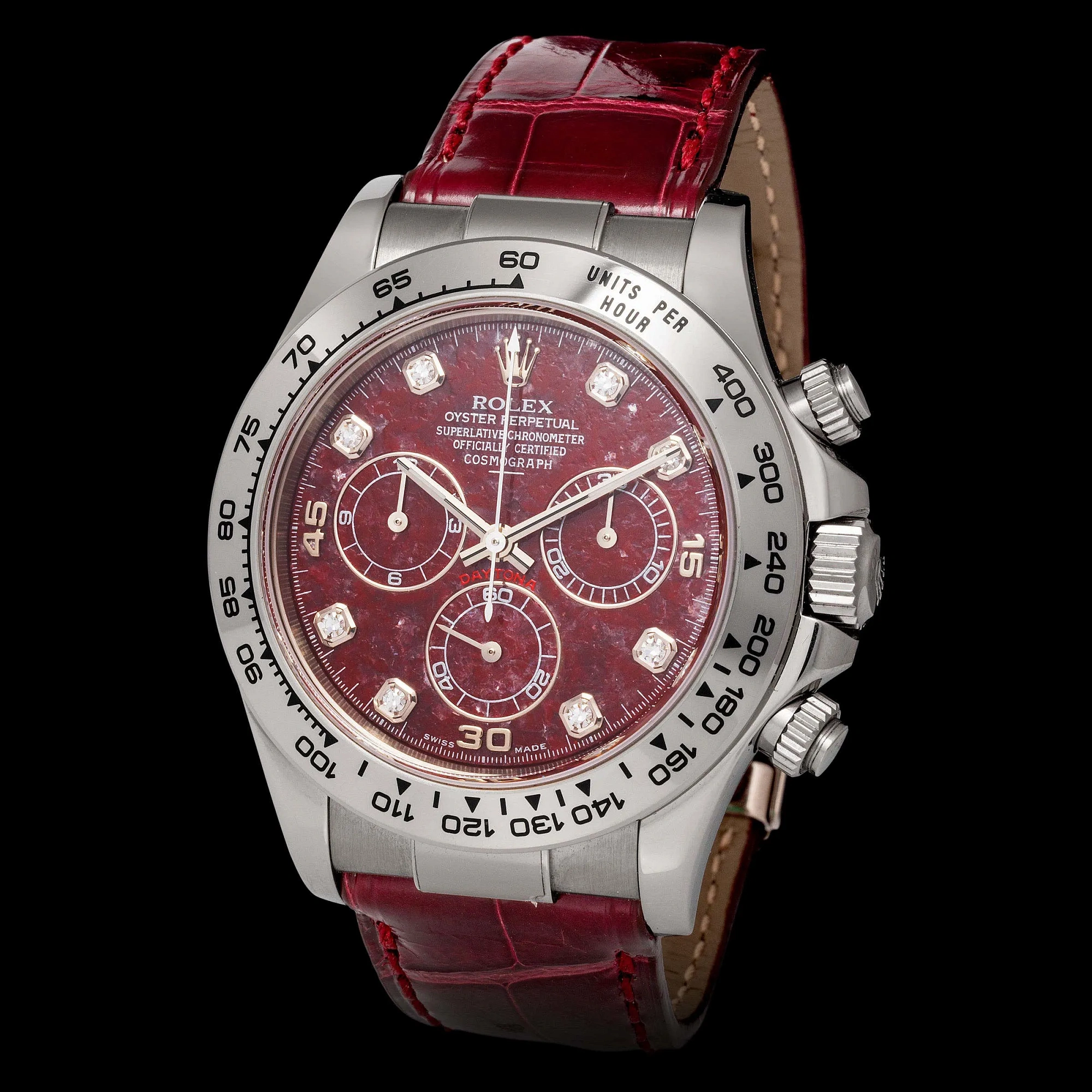 Rolex Daytona Rubellite White Gold 116519 