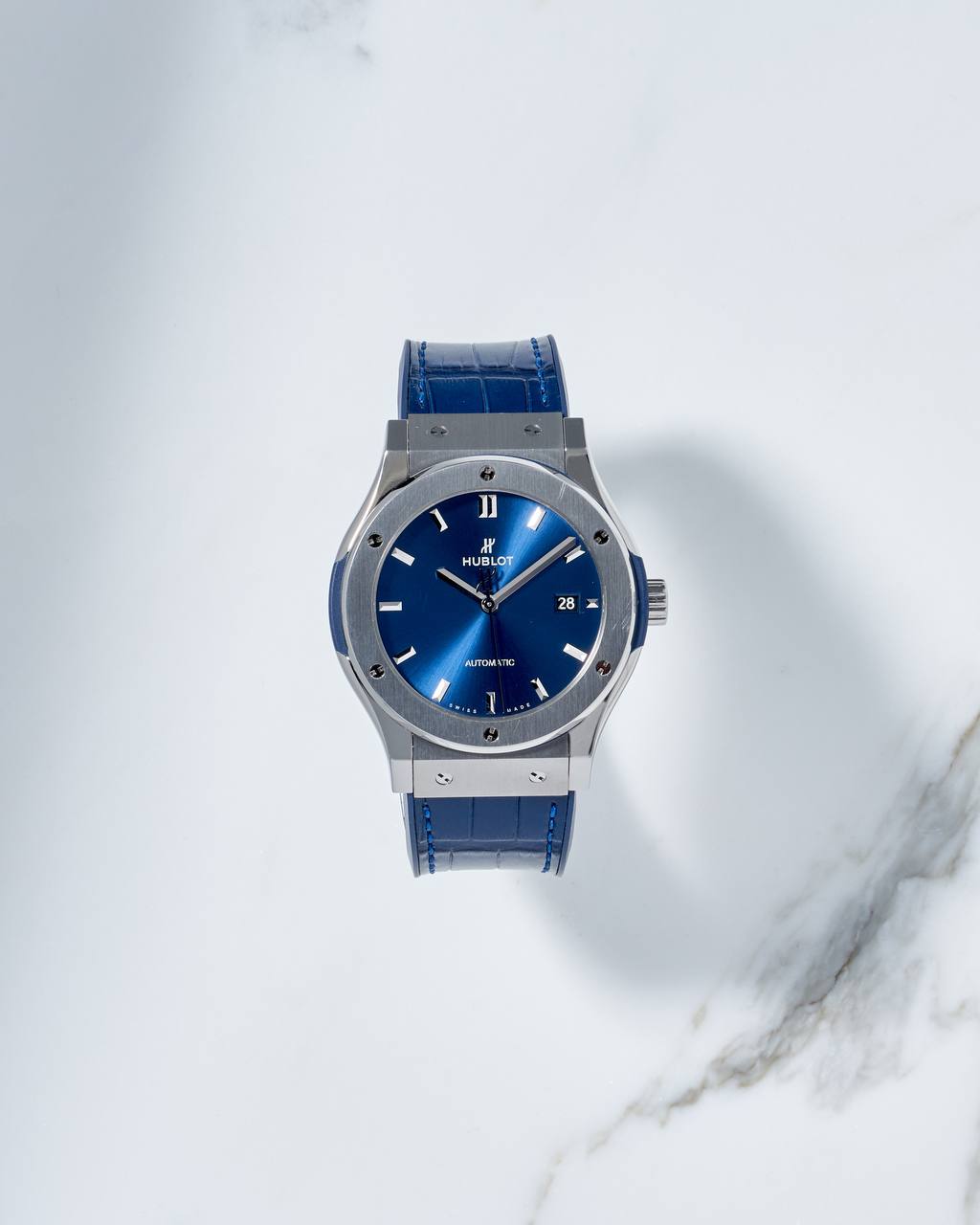 Hublot Classic Fusion Titanium Blue 42mm