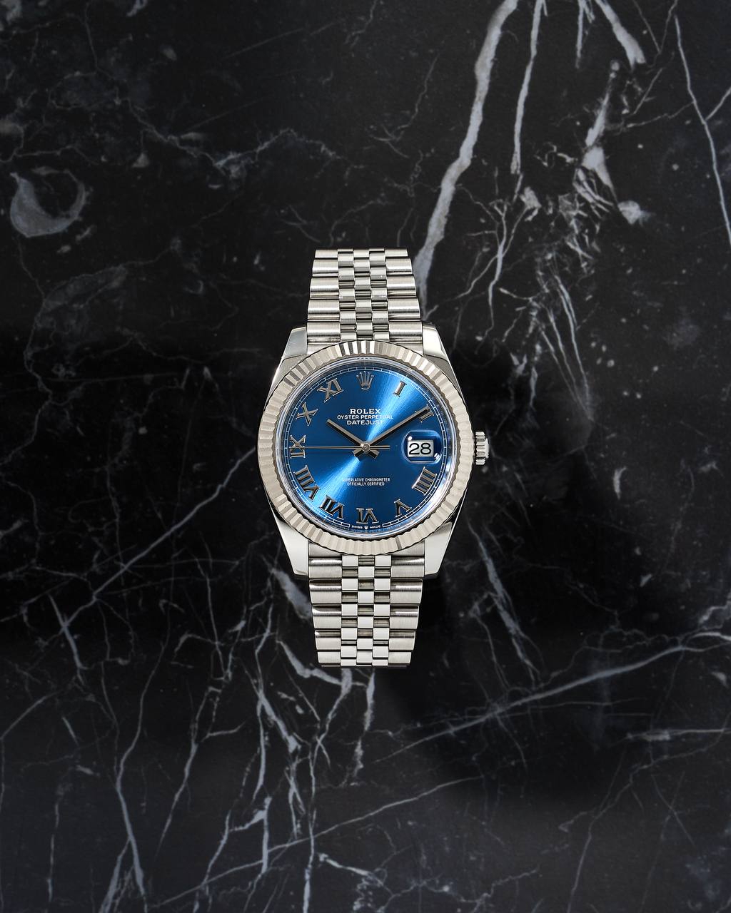Rolex Datejust 41mm Blue Dial Jubilee 126334