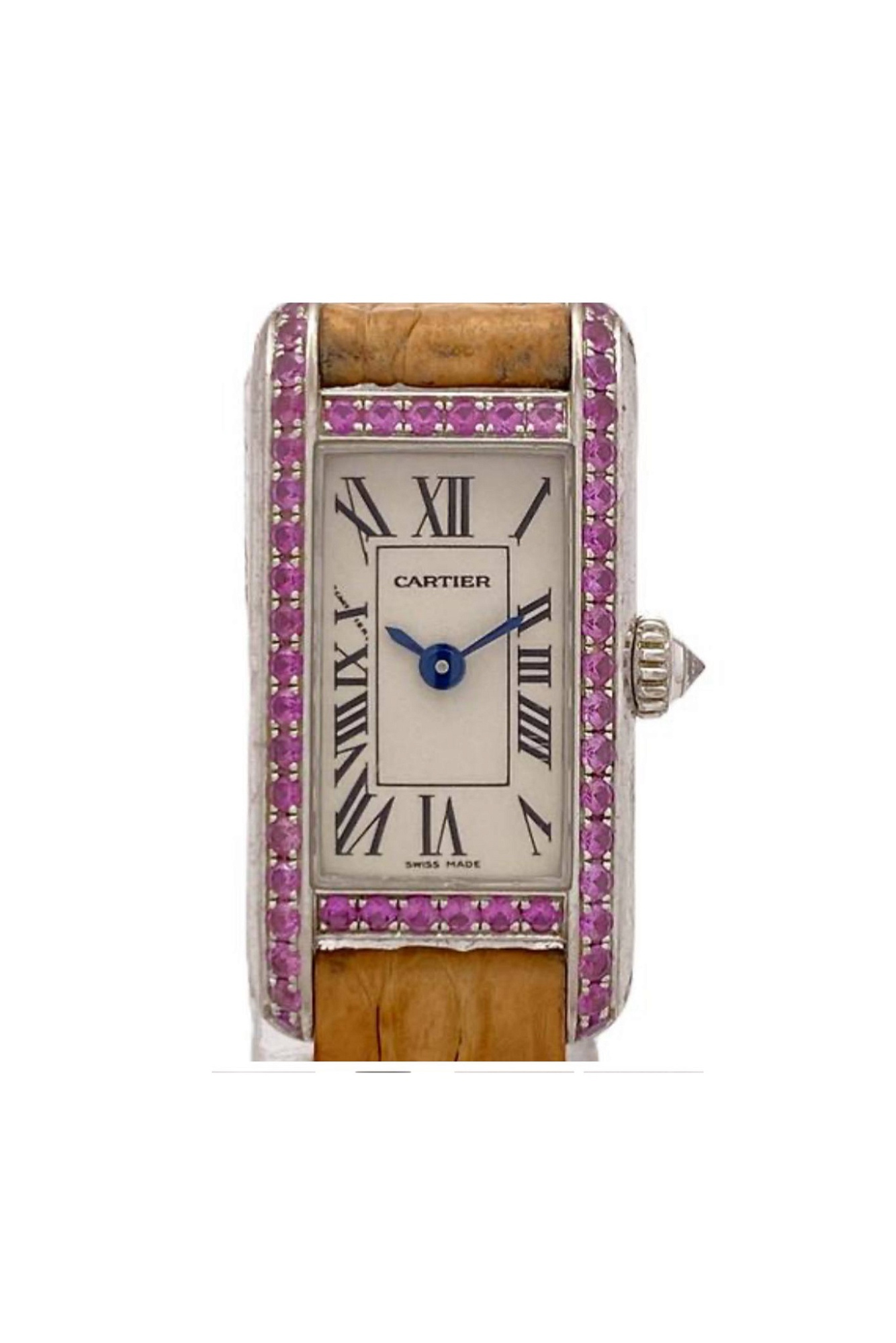 Cartier Tank Allongee Small White Gold 2525