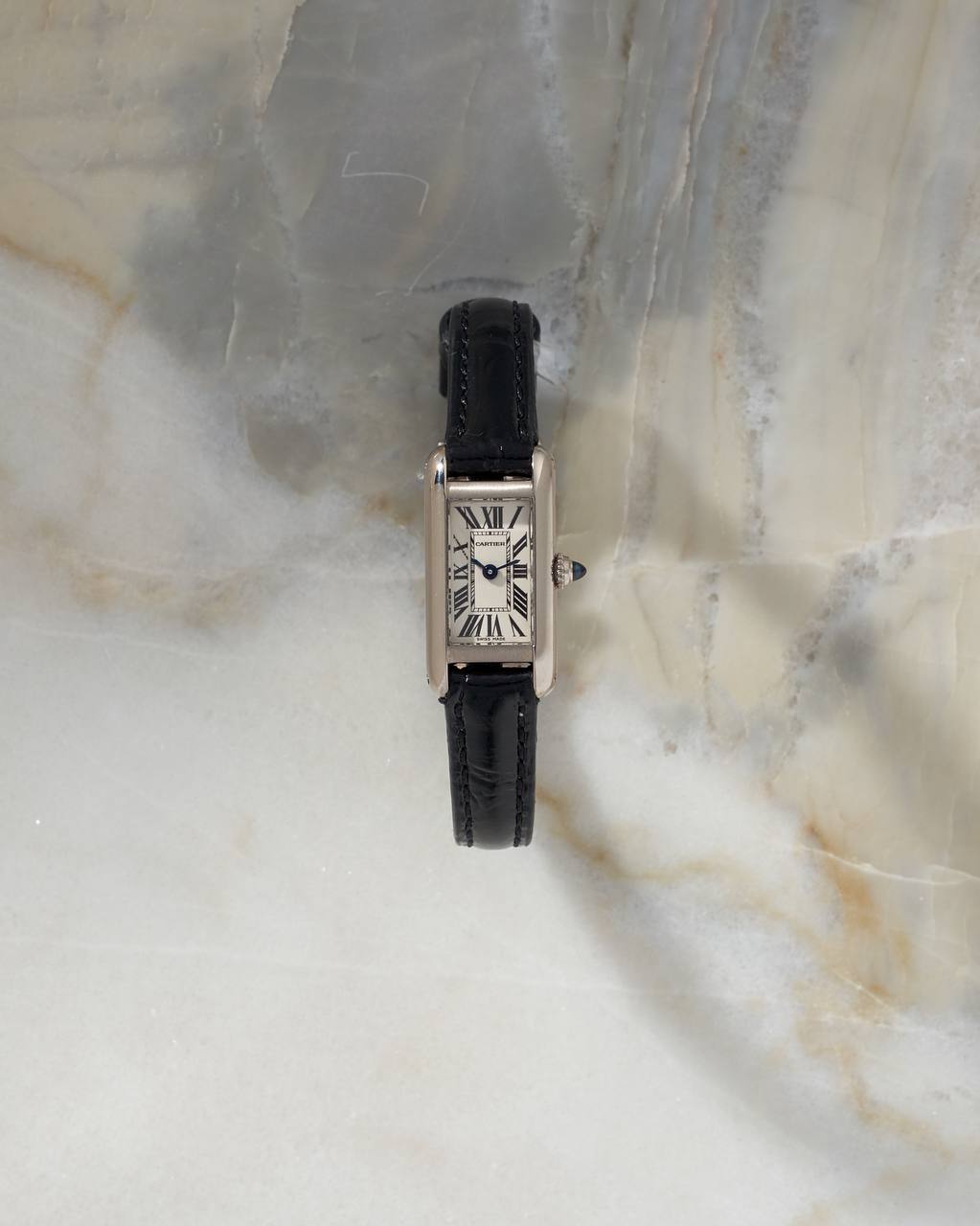 Cartier Montre Cartier Mini Tank White Gold 2680