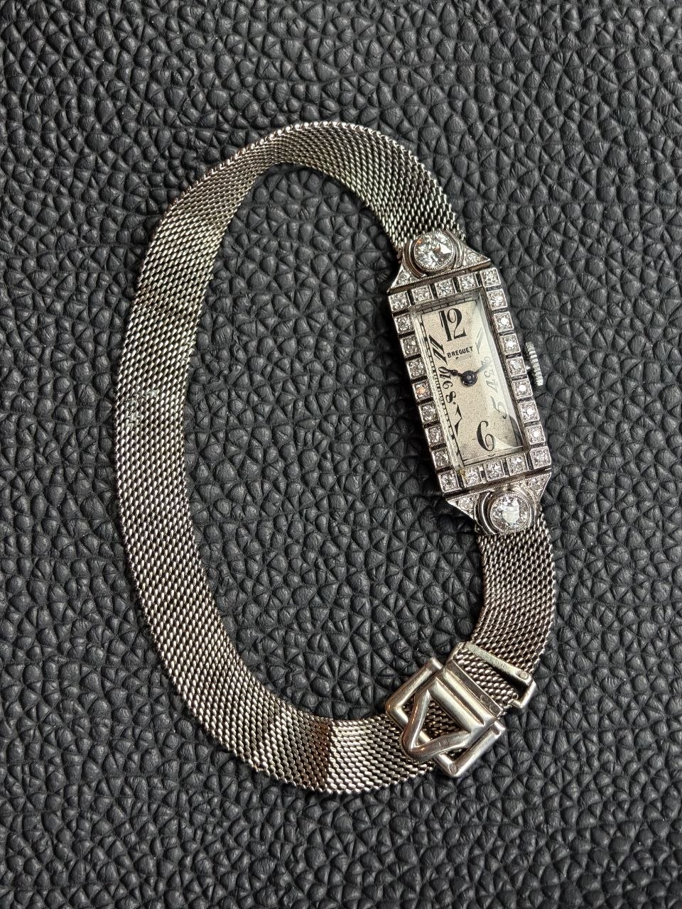 Breguet Vintage Platinum Diamond 