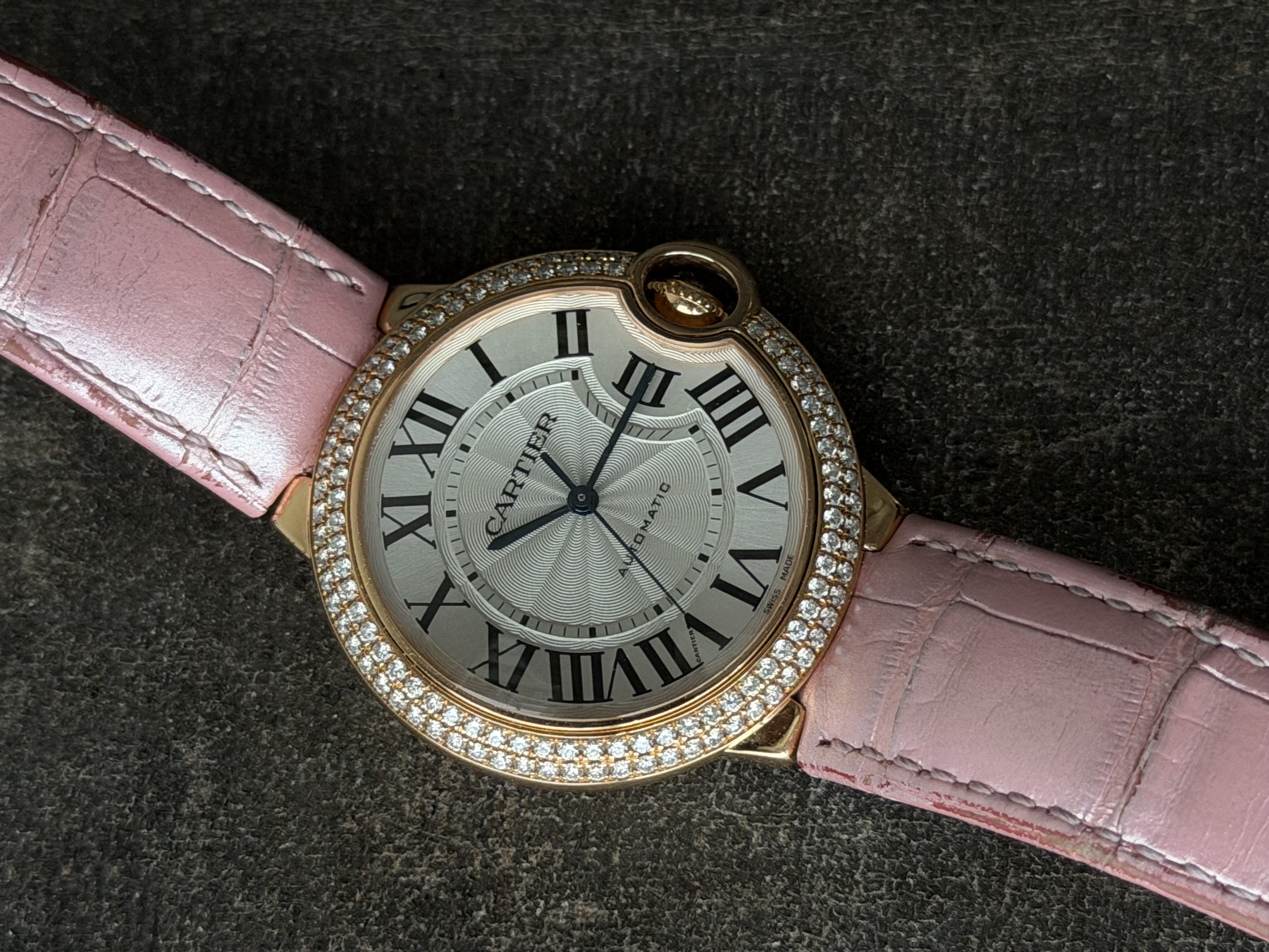 Cartier Ballon Bleu Automatic Diamonds 3003