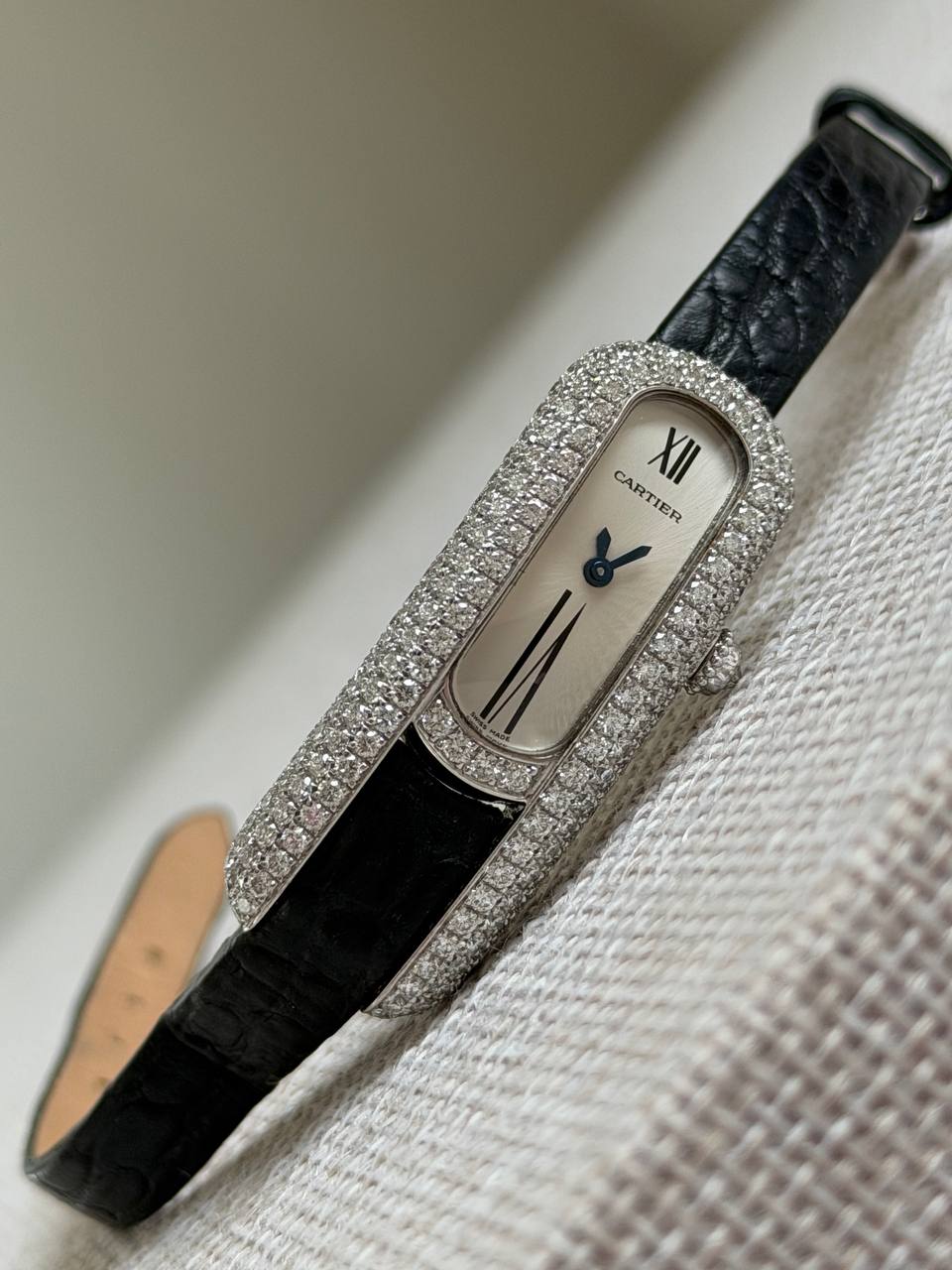 Cartier Libre Trombone White Gold and Diamond 2635 