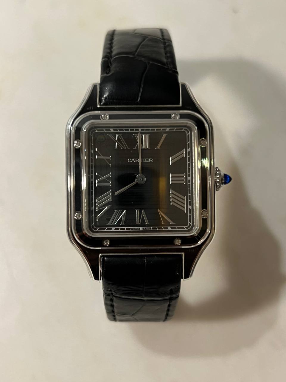 Cartier Santos Dumont “Black Lacquer” 4298 NEW 2025