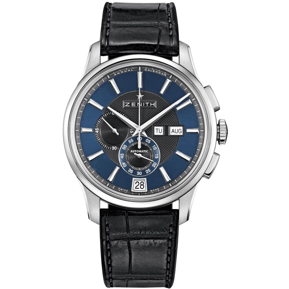 Zenith El Primero Winsor Annual Calendar Blue Dial