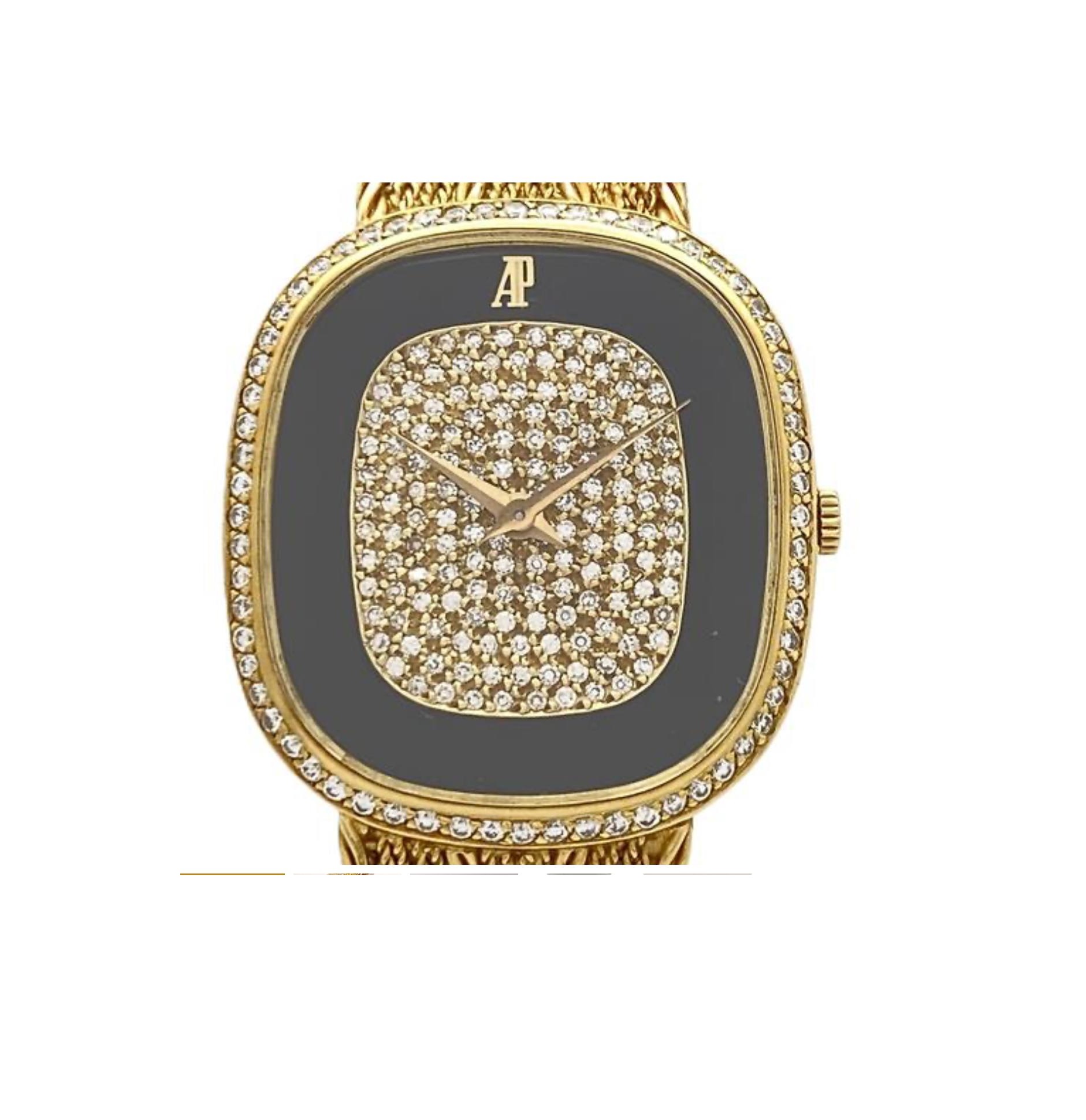 Audemars Piguet Ellipse Onyx Dial & Diamond