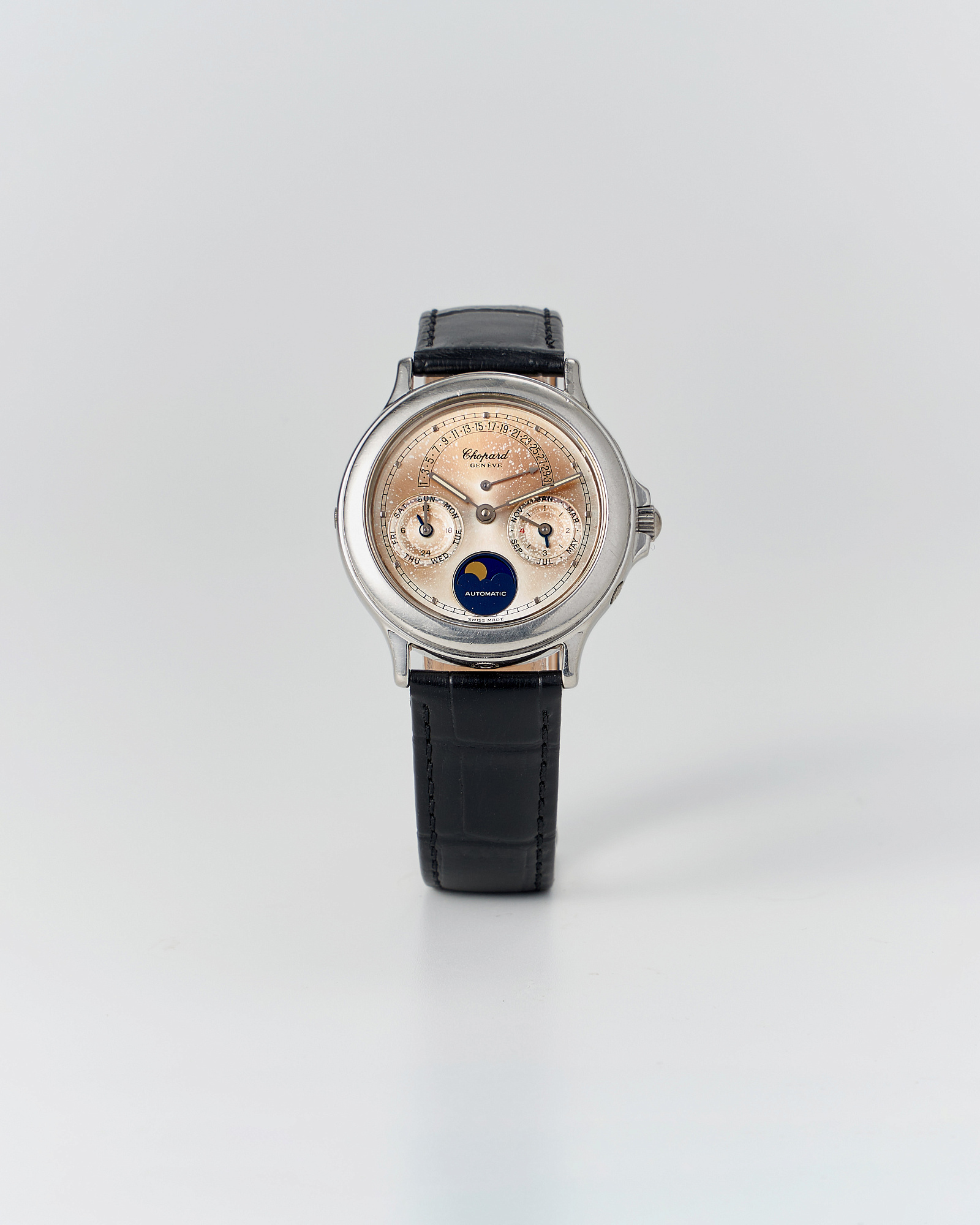 Chopard Luna D'Oro Retrograde Perpetual Calendar Platinum 1206