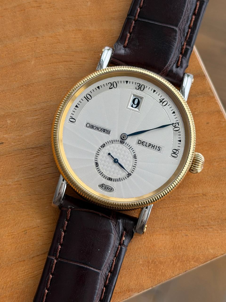 Chronoswiss Delphis Steel and Gold