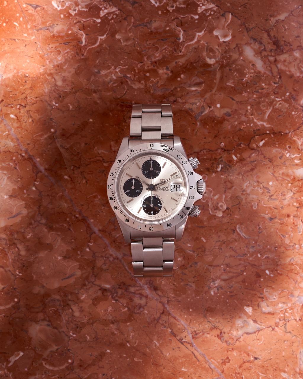Tudor Prince Date Chronograph Rolex Case 79280