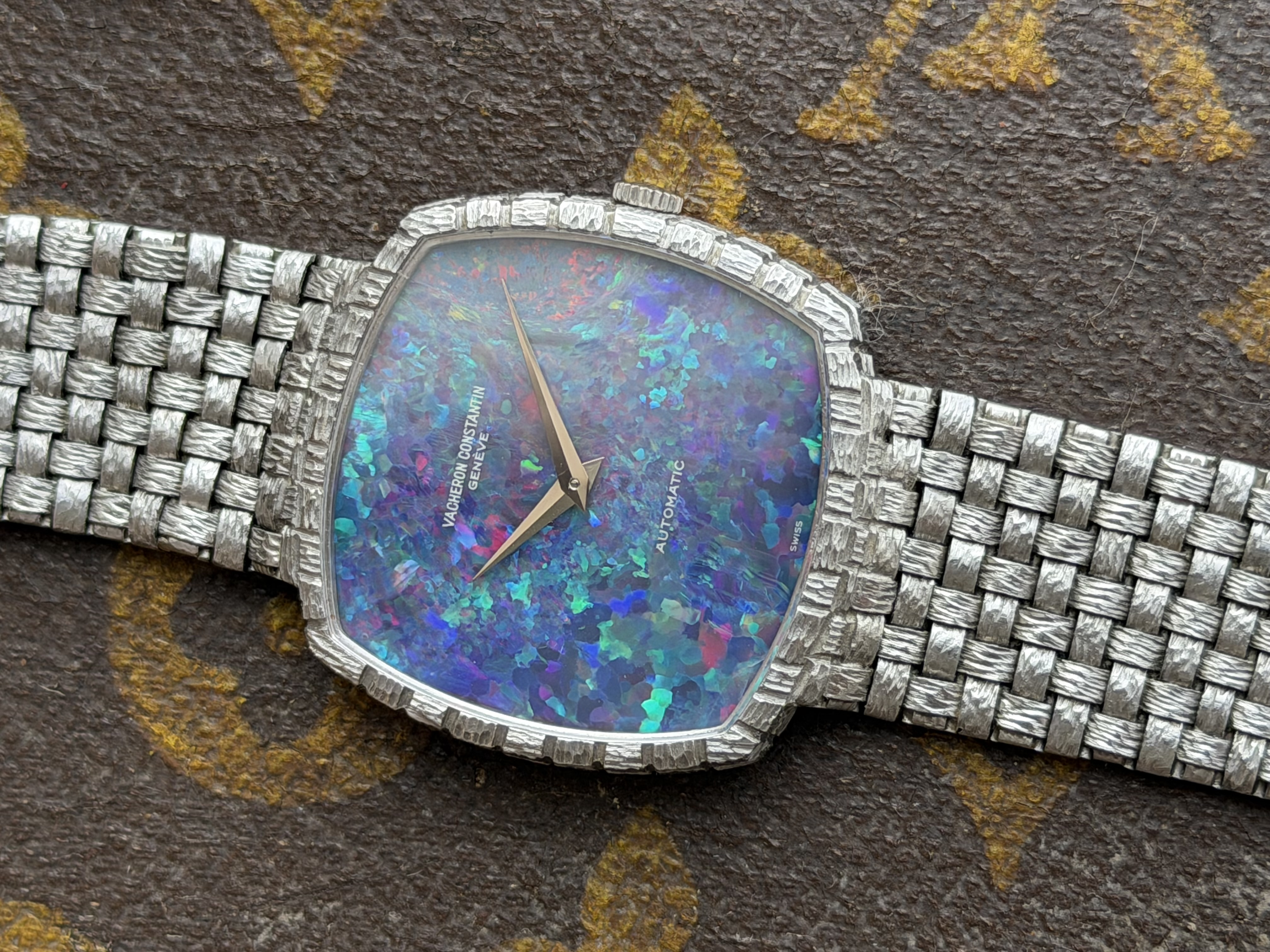 Vacheron Constantin Historiques Opal Dial 7391 White Gold