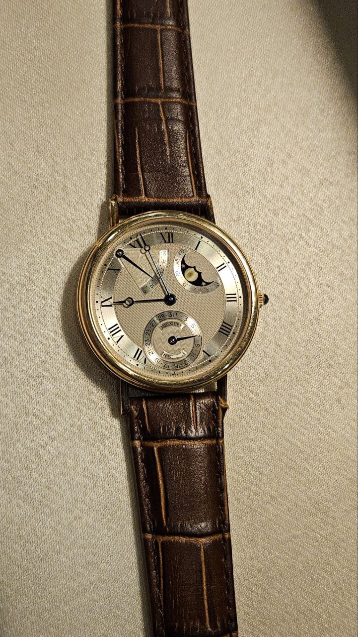 Breguet Classique Power Reserve 3130 Open Case Back
