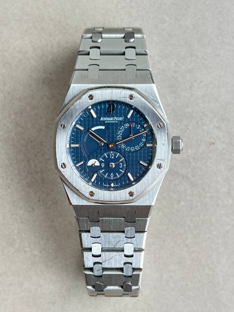 Audemars Piguet Royal Oak Dual Time Blue Dial 26120