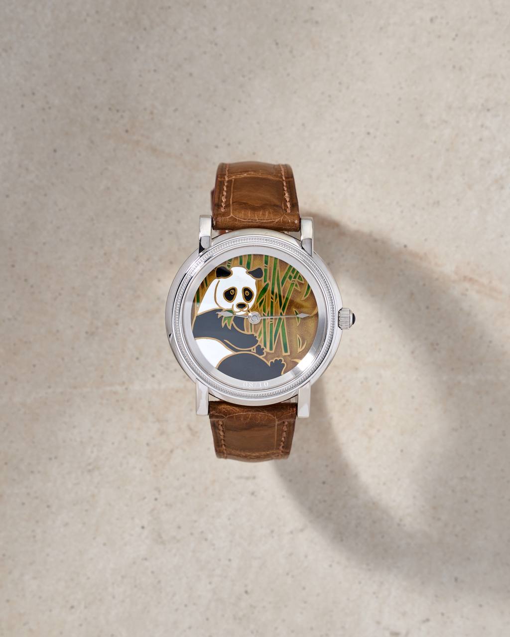 Parmigiani Fleurier Toric Enamel Dial Panda White Gold