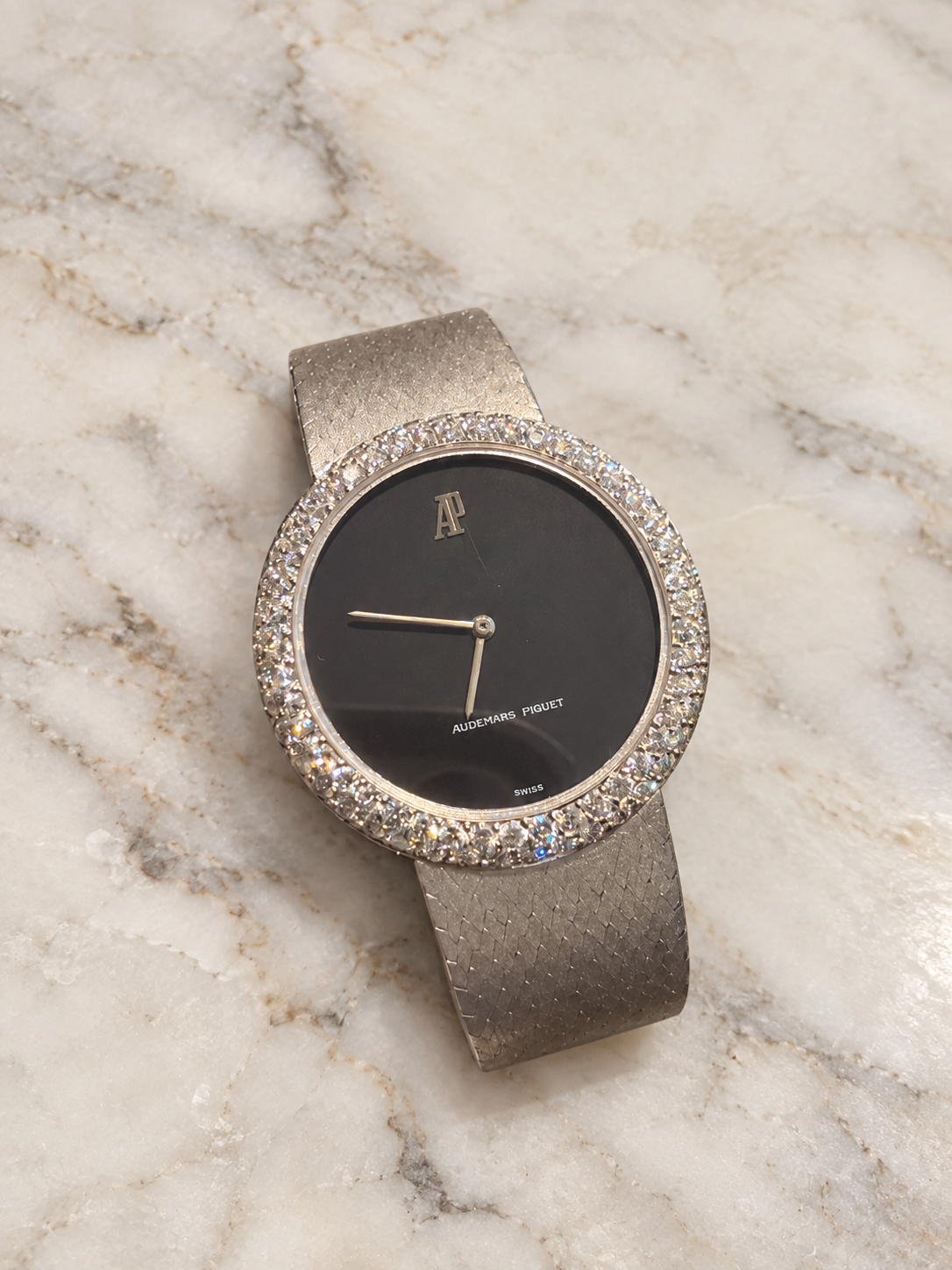 Audemars Piguet Vintage Diamond Bezel White Gold