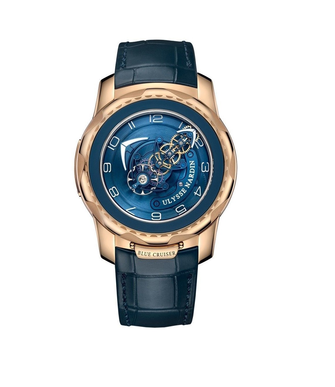 UN Freak Blue Cruiser Carrousel-Tourbillon Rose Gold Blue