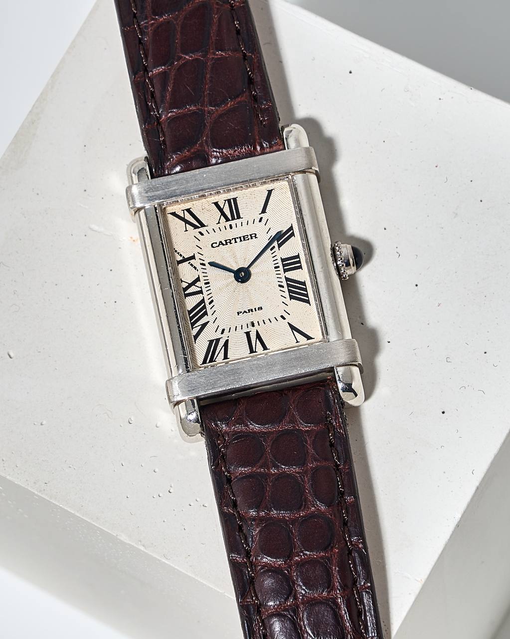 Cartier Tank Chinoise Platinum