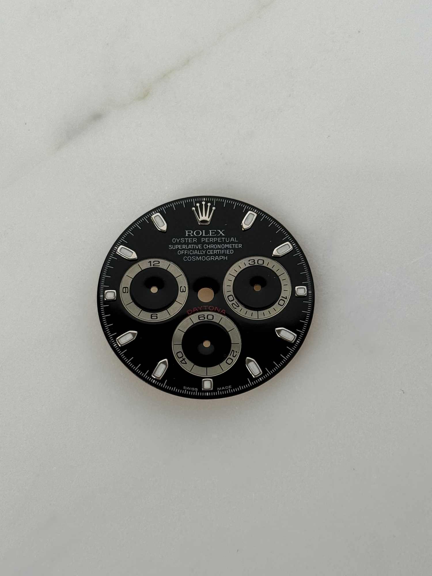 Циферблат Rolex Daytona Dial 116520 116509 116519