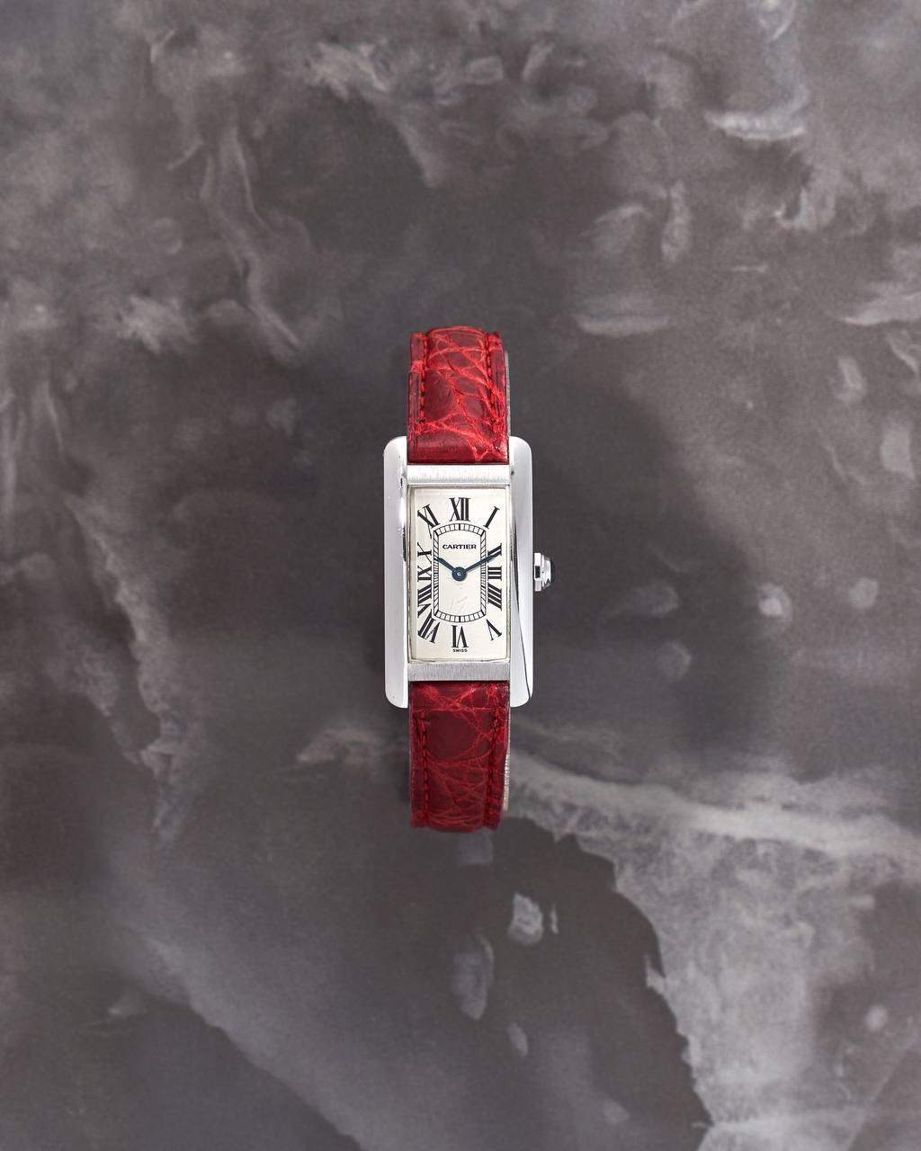 Cartier Tank Américaine Ladies White Gold 1713