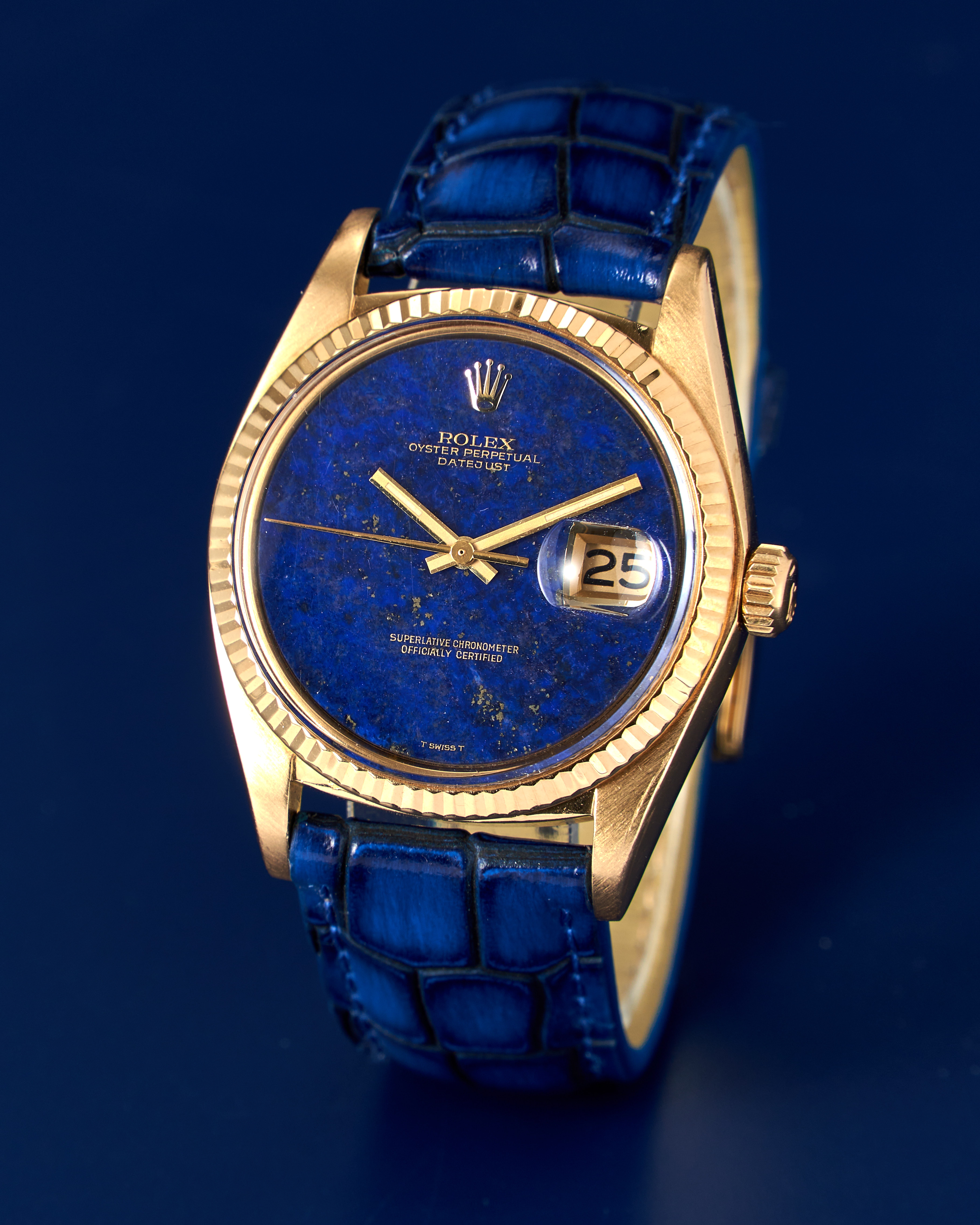 Rolex Datejust Lapis Lazuli Dial 1601