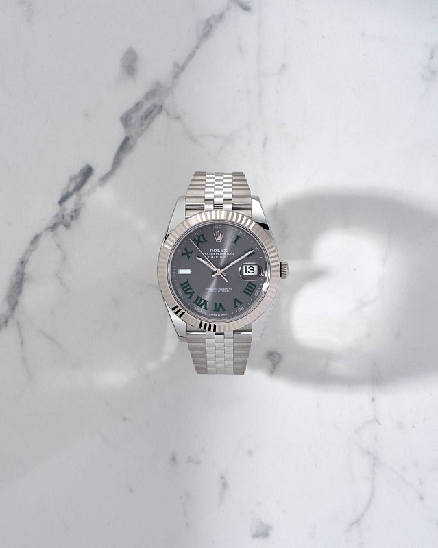Rolex Datejust 41 Wimbledon Dial Jubilee 126334 