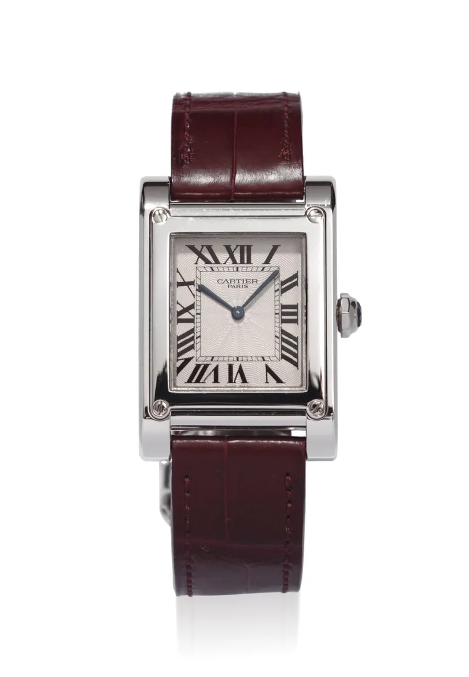 Cartier Tank A Vis CPCP Platinum 2485D 