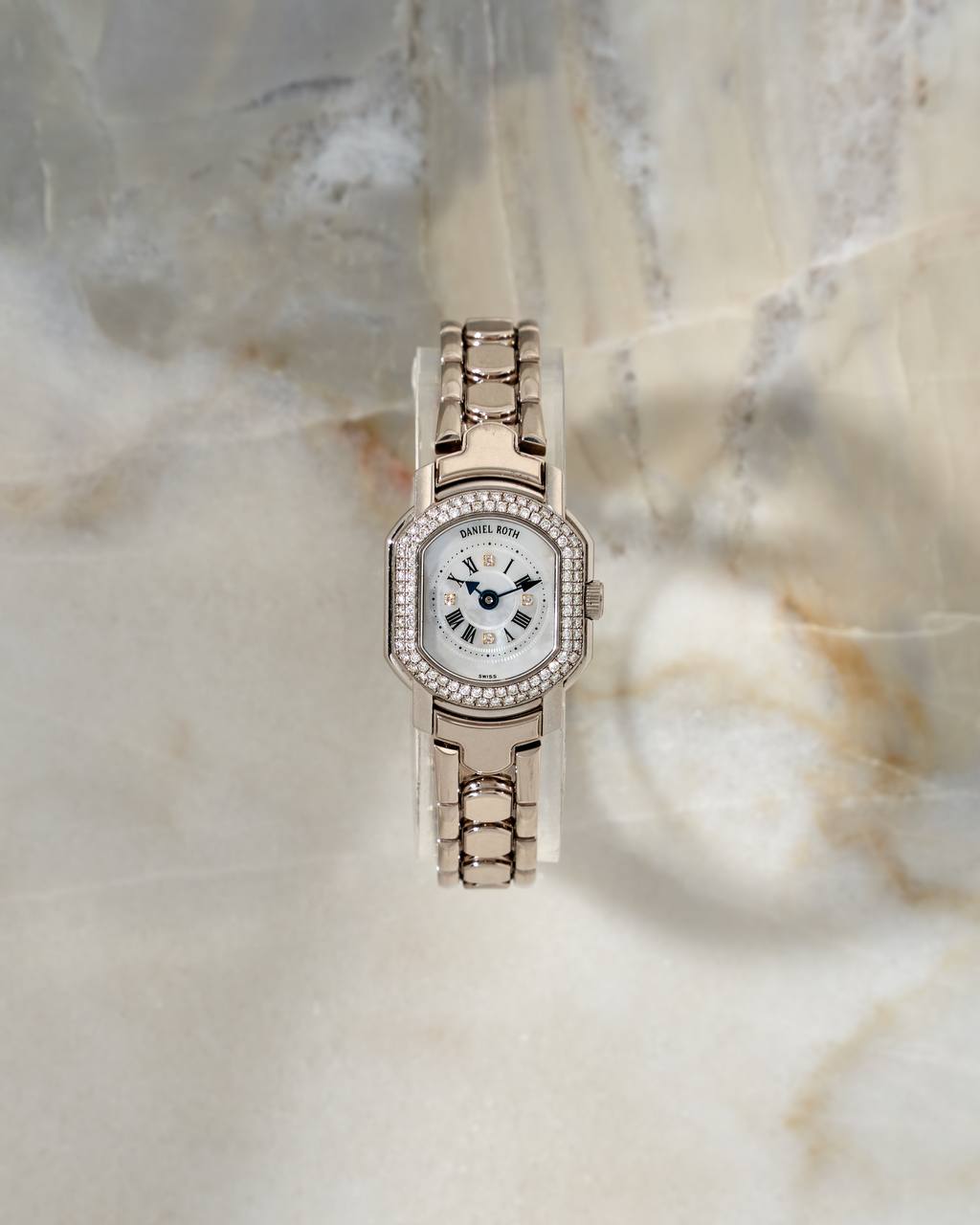 Daniel Roth Lady Manual Wind White Gold & Factory Diamonds 