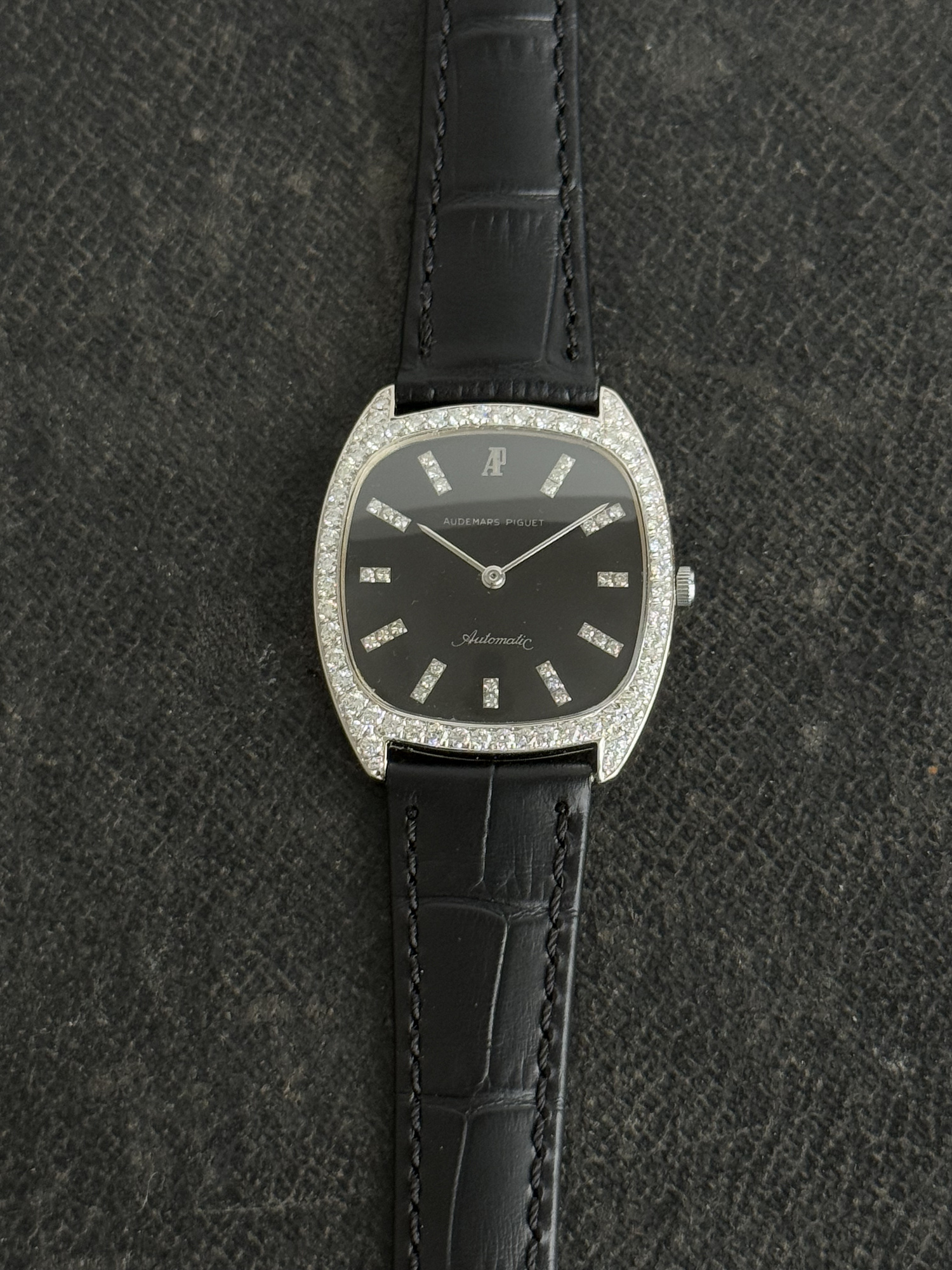 Audemars Piguet Vintage Automatic White Gold & Diamonds