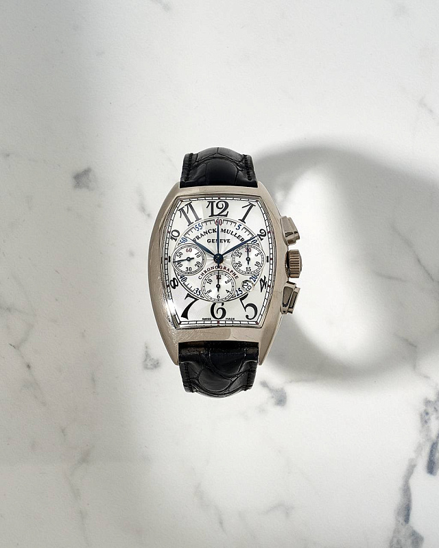 Franck Muller Master of Complications Chronograph White Gold 