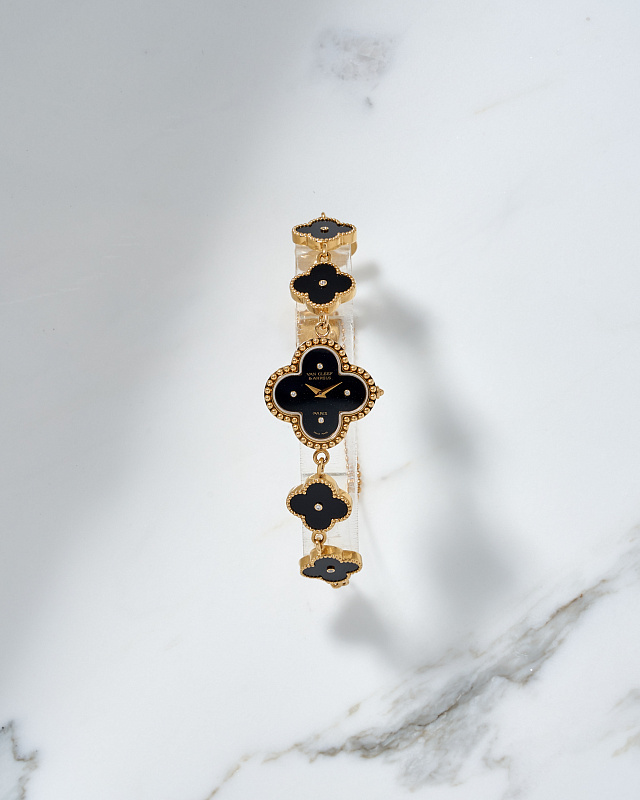 Van Cleef & Arpels Vintage Alhambra Onyx