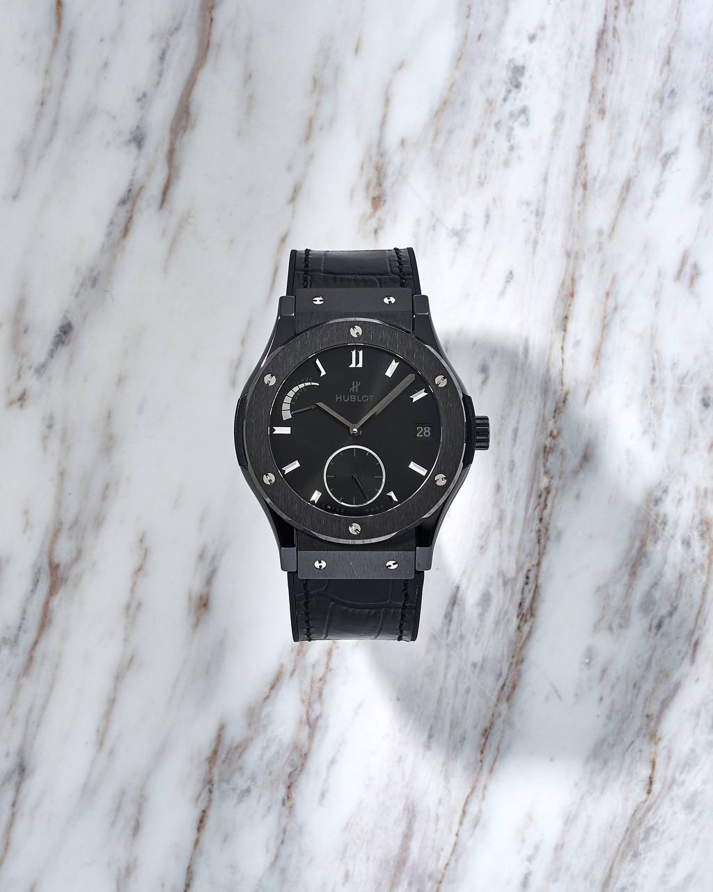 Hublot Classic Fusion Power Reserve Black Ceramic LE