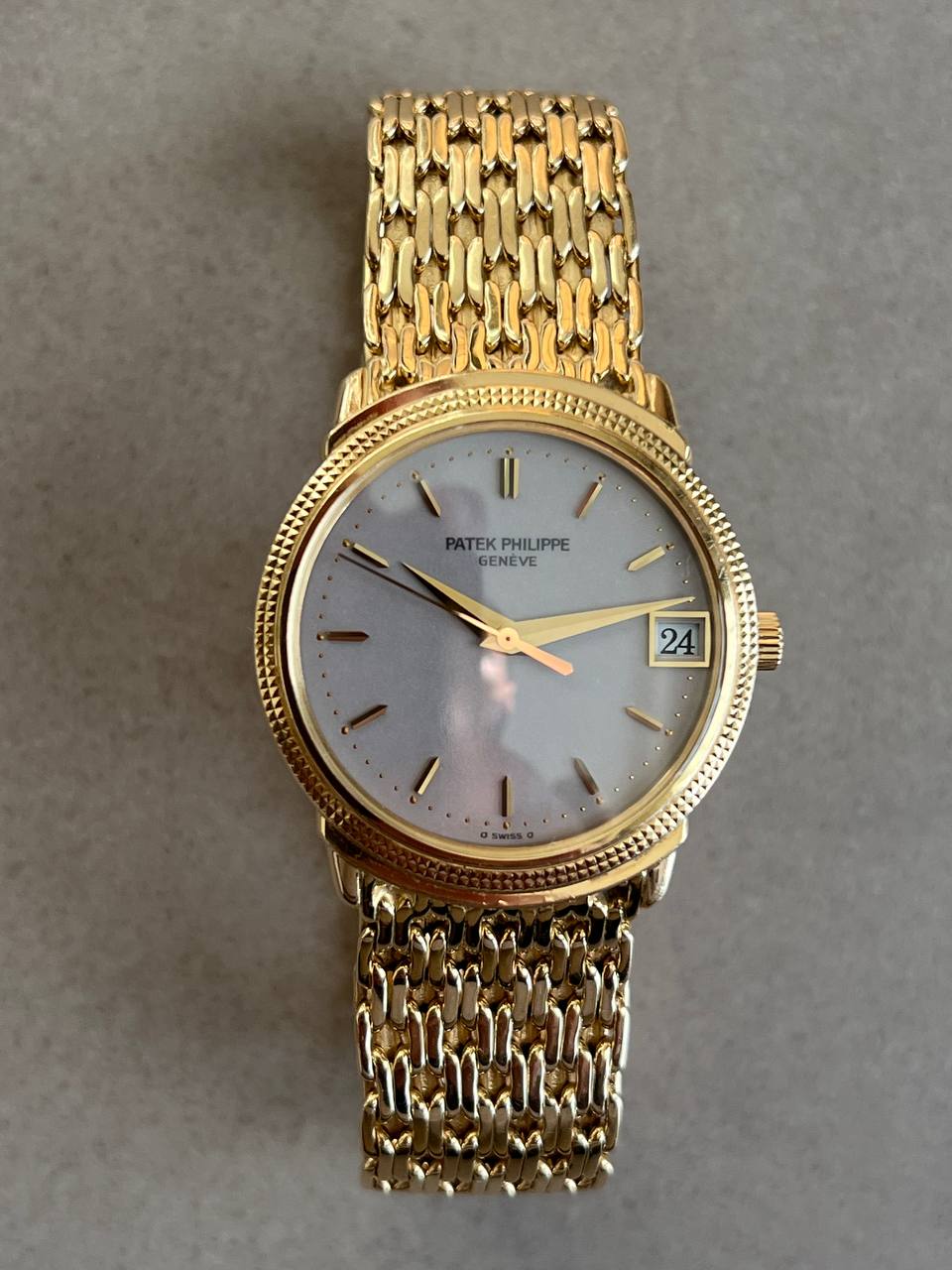 Patek Philippe Calatrava Ivory Dial 3802