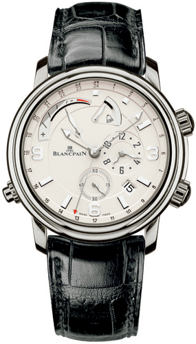 Blancpain Leman Reveil GMT White Gold 