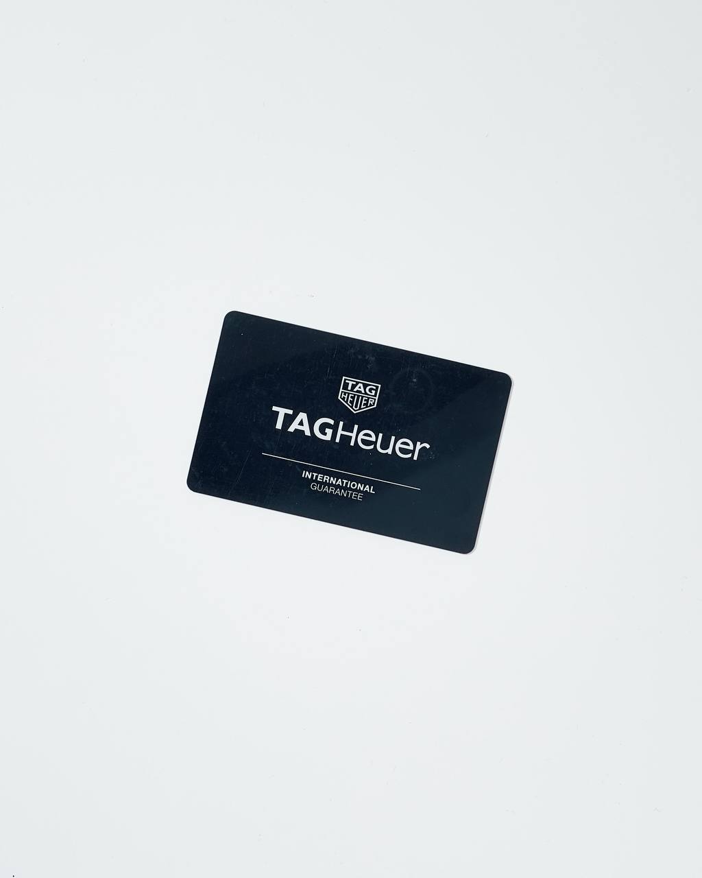 Tag Heuer Guarantee Card