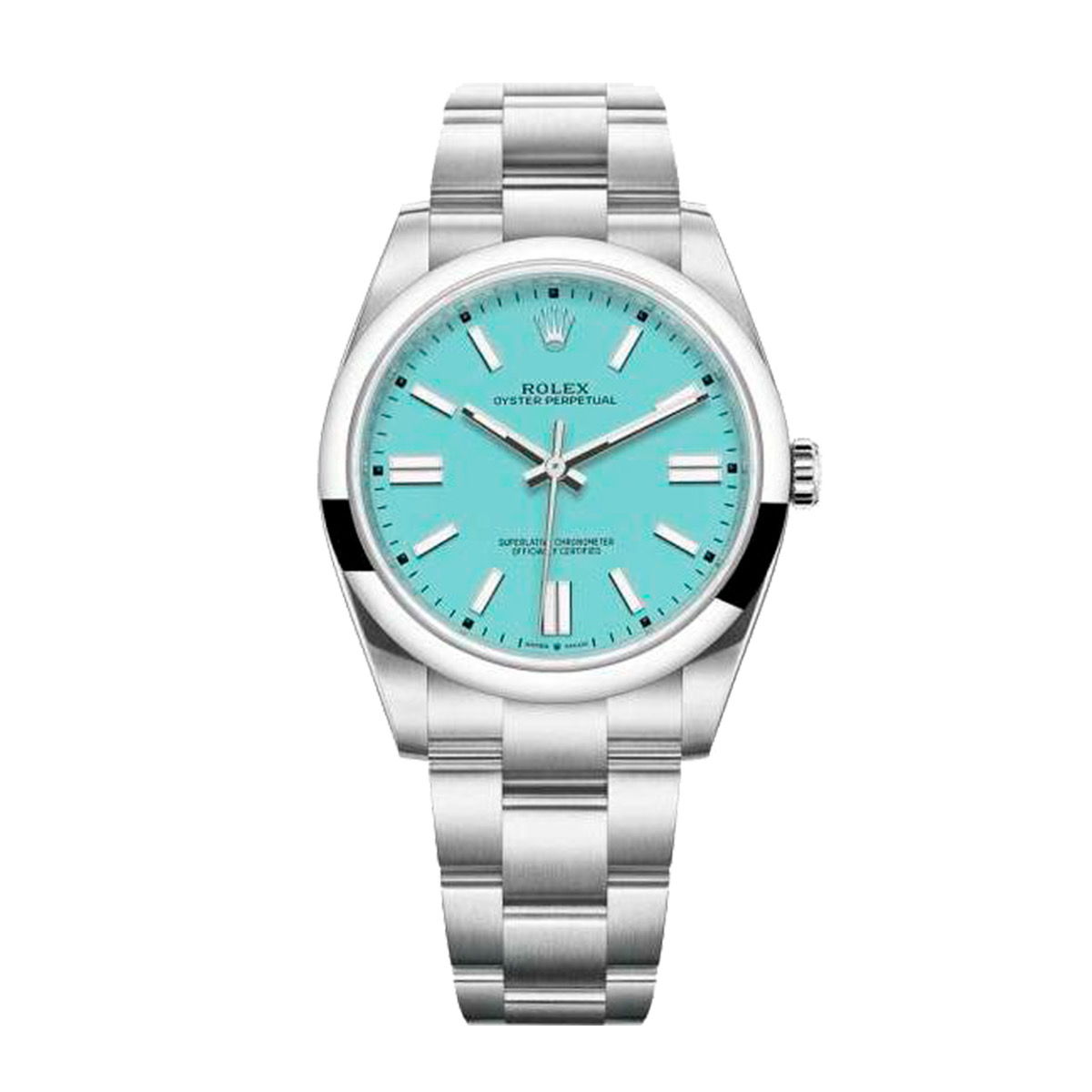 Rolex Oyster Perpetual 41mm Tiffany NEW 124300