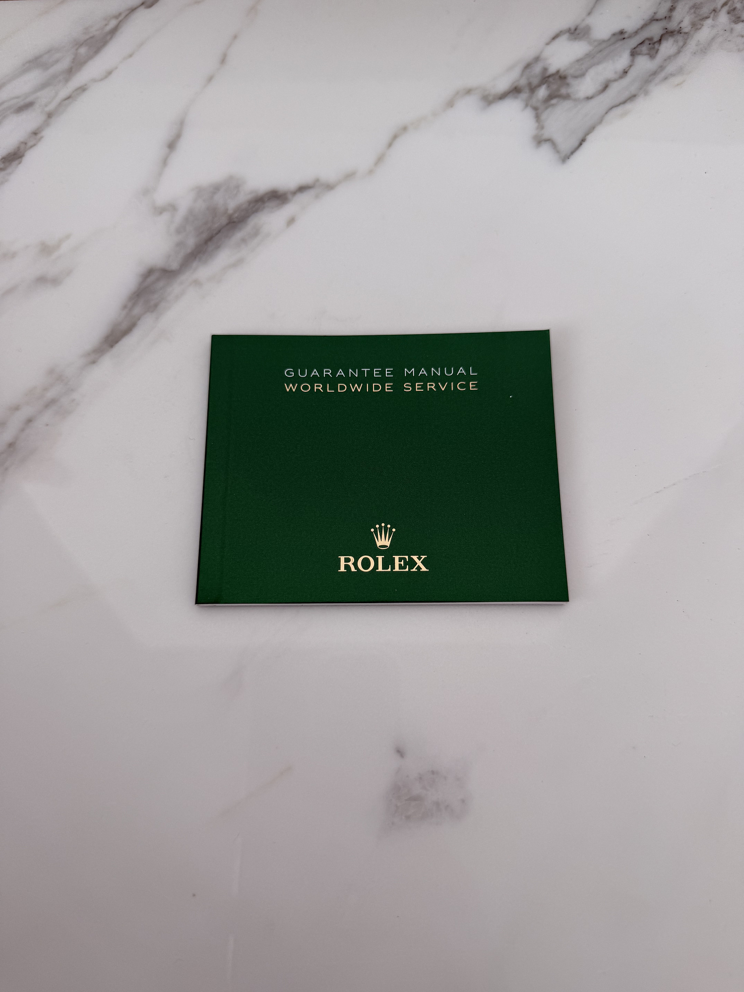 Мануал Rolex Guarantee Manual Booklet