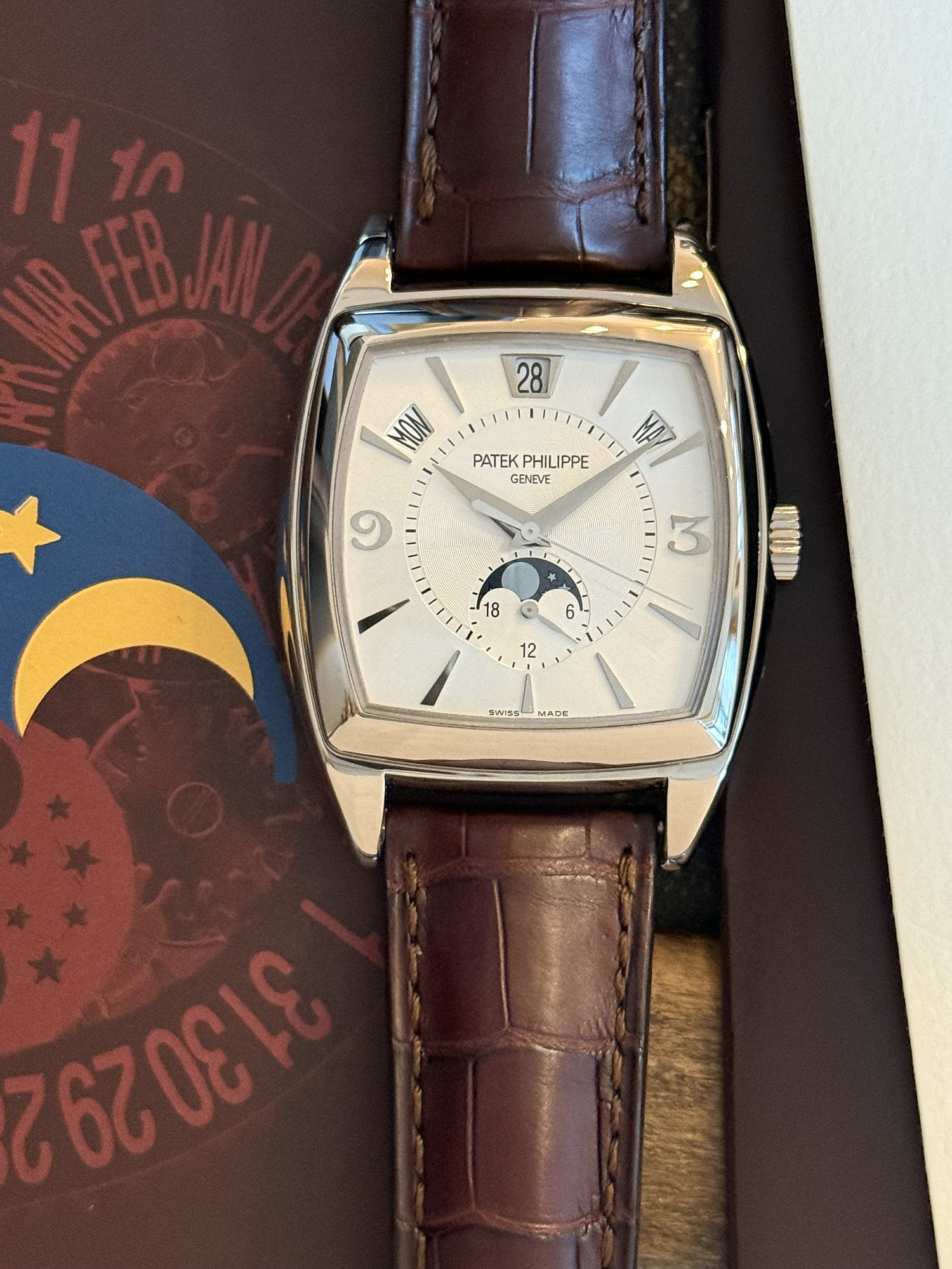 Patek Philippe Gondolo Annual Calendar 5135 White Gold