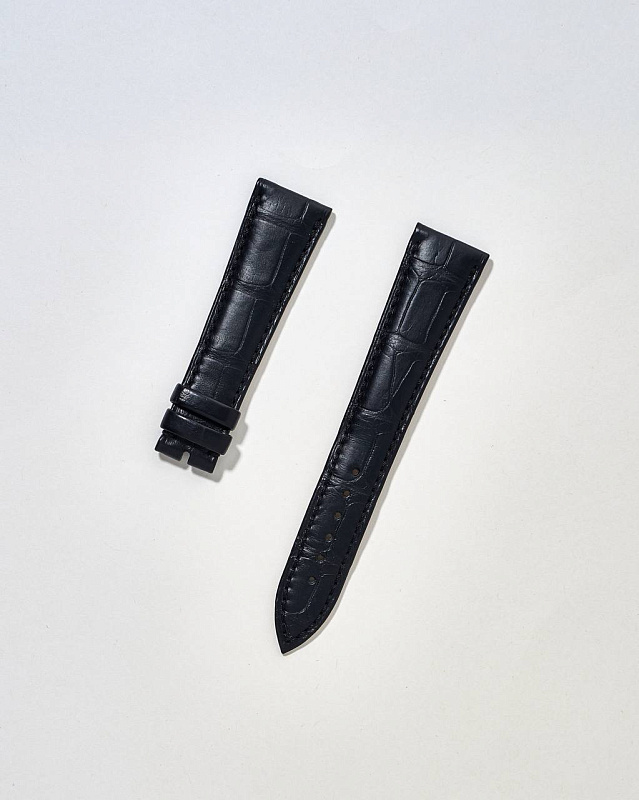 Ремешок Breguet Leather Strap 20x16mm Black NEW