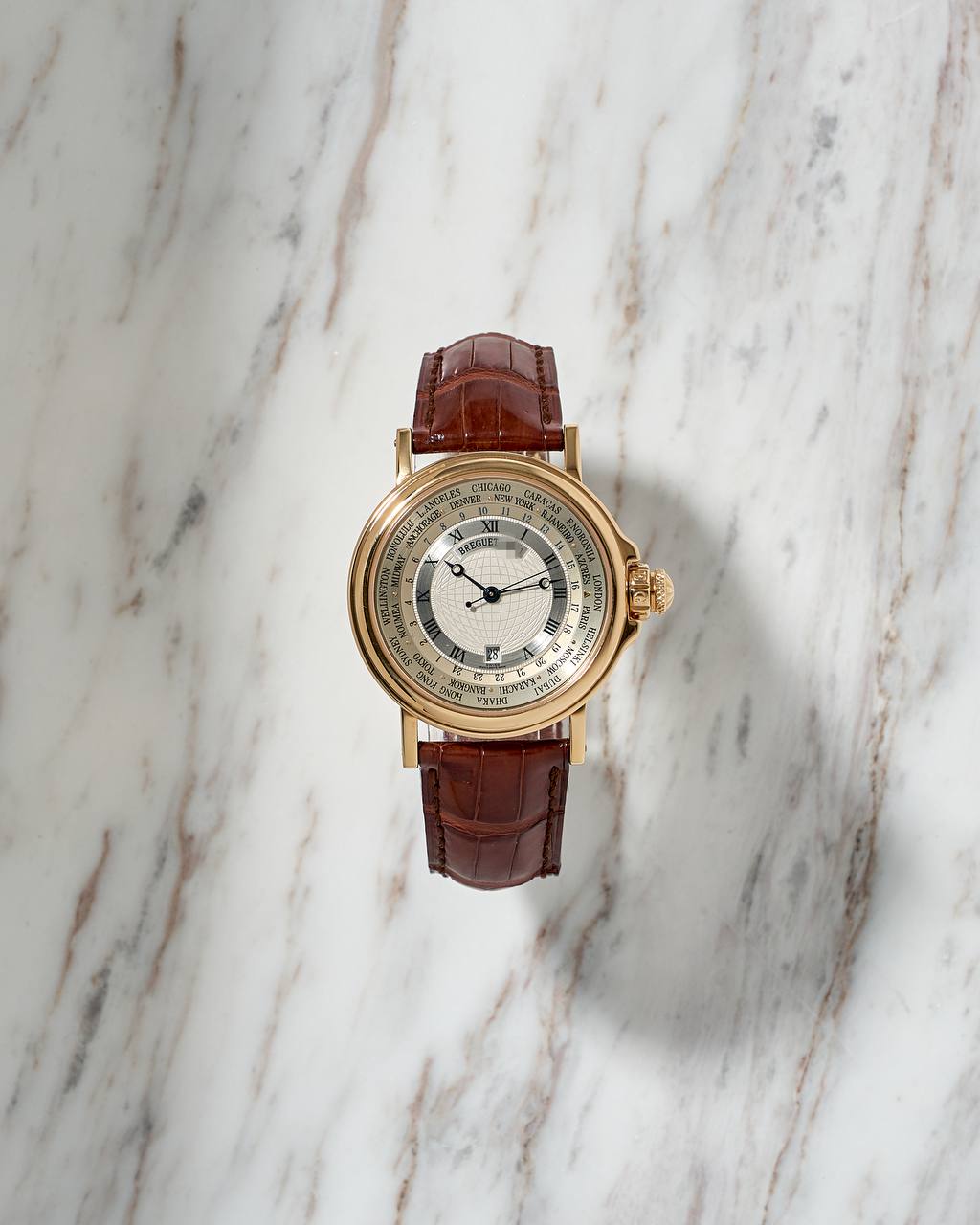 Breguet Marine Hora Mundi World Time Zones 3700