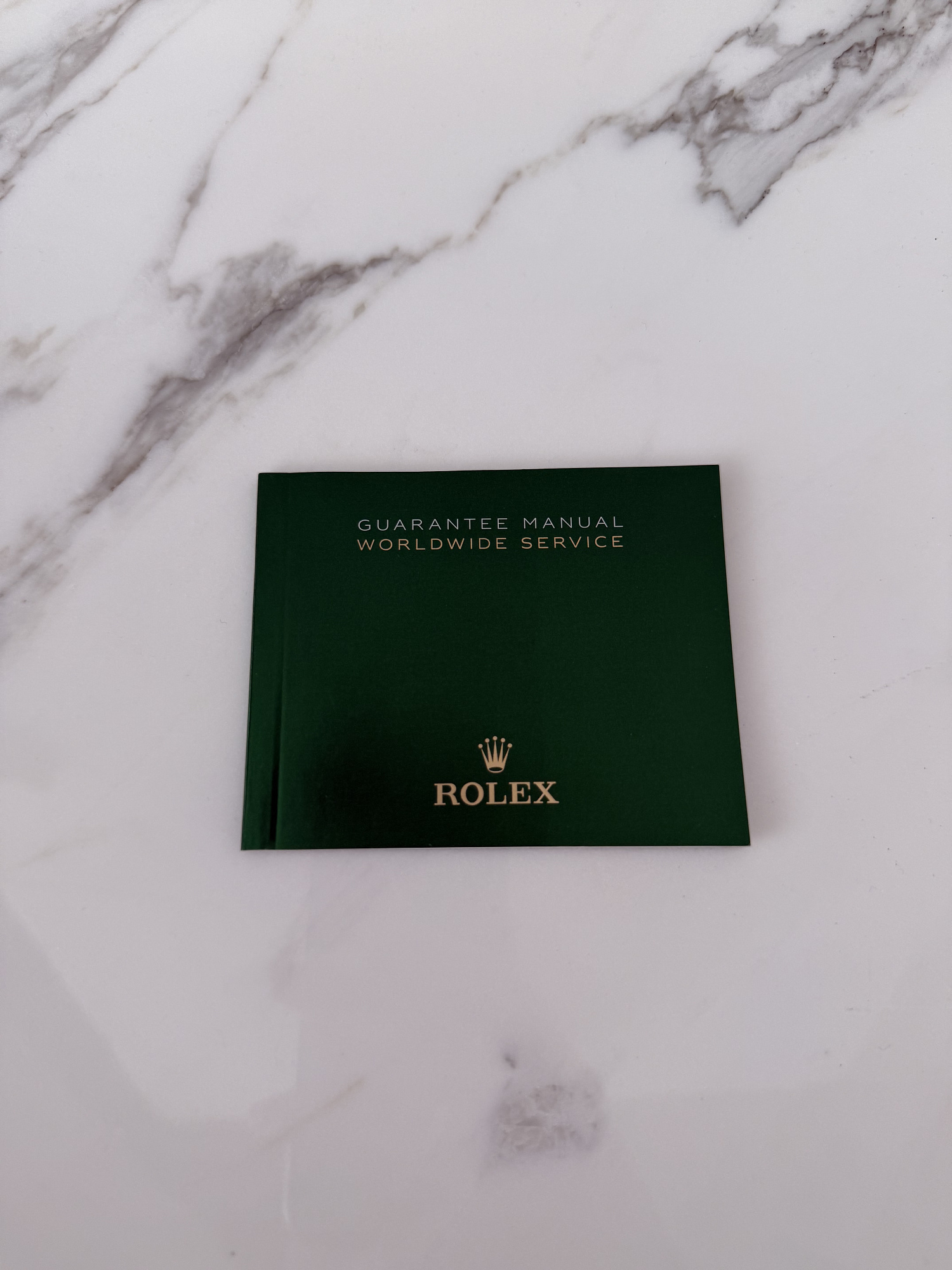 Мануал Rolex Guarantee Manual Booklet