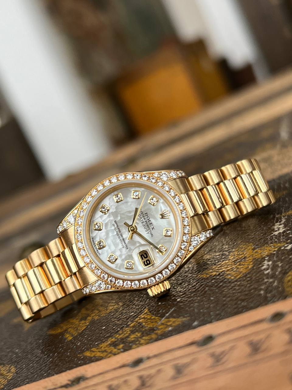 Rolex Datejust President MoP Diamond 26mm 179298 K Series