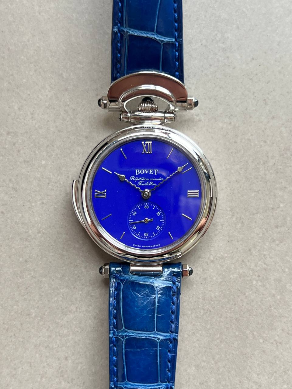 Bovet Minute Repeater Tourbillon Piece Unique White Gold